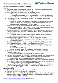 Evidence summary